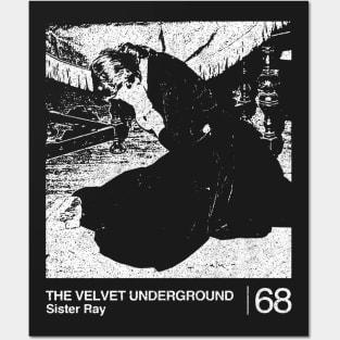 Sister Ray / The Velvet Underground / Minimalist Graphic Artwork Design Posters and Art
